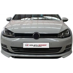 Resim VW Golf 7 Ön Tampon Altı Fiber 2013 ve Sonrası 