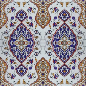 Resim Can Seramik 20*20 Cm Cç79 Kütahya Çini Karo 5' Li 1 Paket 