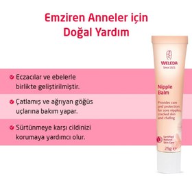 Resim Weleda Organik Göğüs Ucu Bakım Kremi 25gr 