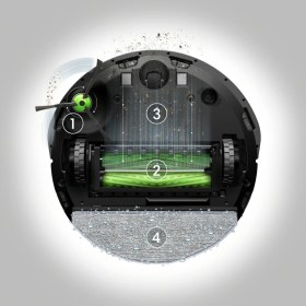 Resim iRobot Roomba Combo® i5 Robot Süpürge ve Paspas 