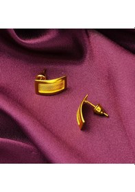 Resim Çgk Çiğdem Gürel Kuyumculuk Trabzon Hasır Çivi Altın Küpe Yaldız 