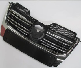 Resim Jetta 5- 2006 2010 Ön Panjur (Nikelaj Kaplamalı) Sensör Deliksiz (Plakalık 52 Cm) (Tw) 1K5853653A9B9 