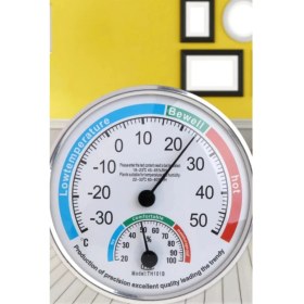Resim Nem Ölçer ve Anymetre Comfortable Meter Termometre Sağlıklı Yaşam Asılabilir Termometre 3 In 1 Pro 