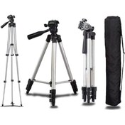 Resim 150 Cm Tripod Cep Telefonu Kamera Tripodu Tripot Çanta 