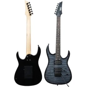 Resim Midex Crade-st Grey Rosewood Klavye Super Strat Kasa Hh Yüksek Kaliteli Elektro Gitar 