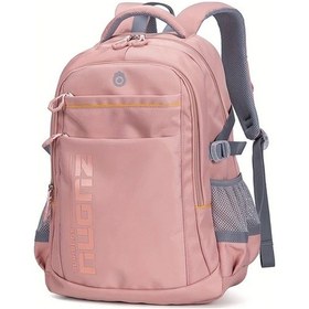 Resim Oldfriend Sakura Pink Omurga Koruyucu Okul Çantası Geniş Askılı Büyük Kapasiteli Sırt Çantası Sakura Pembesi 