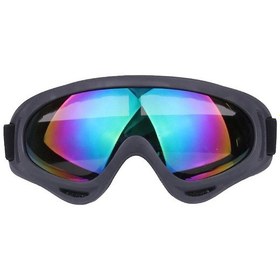 Resim Açık Hava Motosiklet Kayak Gözlükleri Darbelere Karşı Rüzgar Geçirmez Göz Koruma Gözlükleri Çok Renkli 