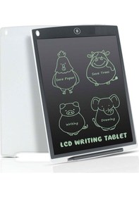 Resim Writing Tablet Lcd 8.5 Inç Dijital Kalemli Çizim Yazı Tahtası Grafik Not Yazma Eğitim Tableti Beyaz 