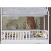 Resim Tiffany Satürn Montessori Kenar Koruma Ve Örgü Seti Sarı - Sarı 