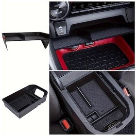 Resim Dashanshop 2 Adet Fjb Konsol Saklama Kutusu Rav4 2019 2020 2021 2022 2023 2024 Model Siyah 