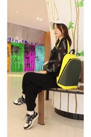 Resim Prime SMART BAG sarı Led Ekranlı Sırt Çantası, Motorcu Çantası 