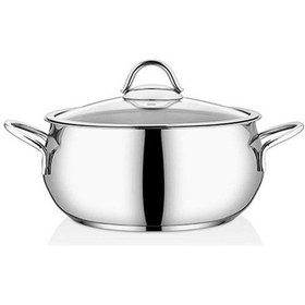 Resim Ambos Moon 10 Parça Çelik Cam Kapaklı Tencere Seti 