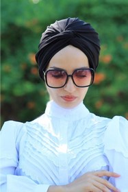 Resim Sahra Şal Dünyası Dolama Bone Hazır Model 