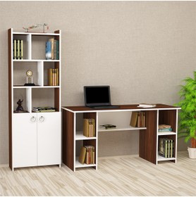 Resim Kalender Dekor Avel-twins Mayra 145 Cm Çalışma Masası Takımı Avtm03 