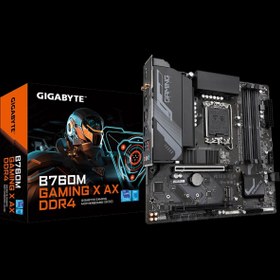 Resim GIGABYTE B760M-GAMING X-AX DDR4 4400MHZ 1700P 