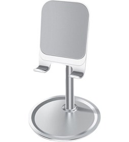 Resim Ally K7 Masaüstü Stand Cep Telefonu ve Tablet Tutucu Gümüş 