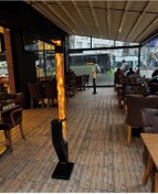 Resim Pelet Soba - Roket Soba - Füze Soba - Cam Soba - Büyük Boy Tepsisiz Model Tdrtr 