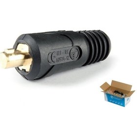 Resim CX0022 35-70 MM² Kaynak Makinesi Kablo Bağlantı Fişi Soketi Erkek 