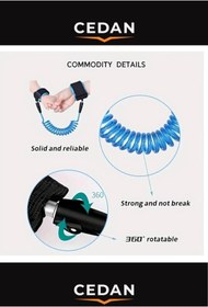 Resim CEDAN Güvenlik Bileklikiği/bilek Bağlantılı Emniyet Kemeri 