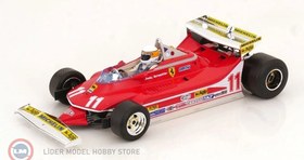 Resim 1:18 Burago Ferrari 312T4 #11 WINNER MONACO GP 1979 - JODY SCHECKTER 