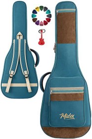 Resim Midex CS-95BL Özel Tasarım Softcase Klasik Gitar Çantası Gigbag Kılıf (101 cm) 