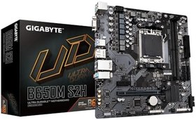 Resim Gigabyte B650M S2H AMD Soket AM5 DDR5 6400(OC) MHz mATX Gaming (Oyuncu) Anakart 