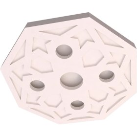 Resim Motifpiyer Tavan Spot Göbegi-Motifli-Sekizgen-48-56cm 
