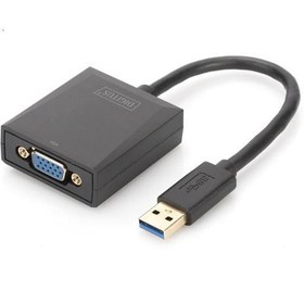 Resim Digitus DA-70840 USB 3.0 - VGA Grafik AdaptörüGiriş: 1 x USB 3.0 USB-A 1 x VGA (HD15) 
