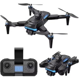 Resim J18 Pro Drone 4k Hd Kamera Akıllı Engel Kaçınma Optik Akış Katlanır Uzaktan Kumandalı Mini Drone 