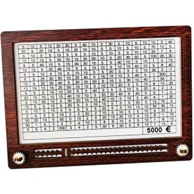 Resim Suntek Ahşap Para Kutusu El Sanatları Yetişkinler Kahverengi-5000-euro 