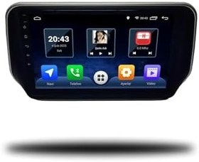 Resim MarTechno Android Multimedya 4GB RAM 64GB Hafıza Hyundai Santa FE IX45 2018-2022 ile uyumlu 