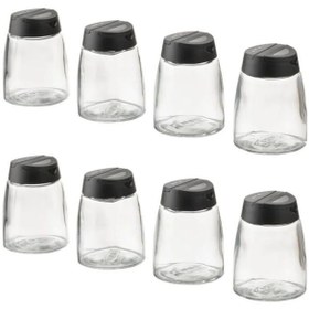 Resim IKEA 8 Parça Baharat Takımı Baharatlık Seti Cam -paket 8li 