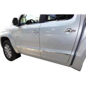 Resim Spider Volkswagen Amarok Yan Kapı Çıtası 4 Parça Paslanmaz Çelik 2010-2016 