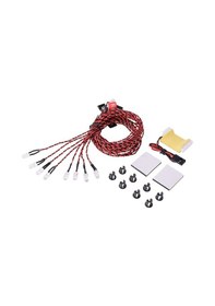 Resim Simülasyon Flaş Işığı Drone Flaş Işığı Uzaktan Kumandalı Işık 1 Adet Çok Renkli 