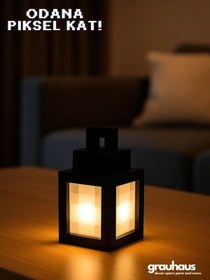 Resim GRAUHAUS Minecraft Gece Lambası Piksel Tasarımlı Dekor Işık 