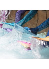 Resim Kuaki Mermaids Deniz Kızı 4'lü Takım Bikini Kostüm Seti Malibu Çok Renkli 