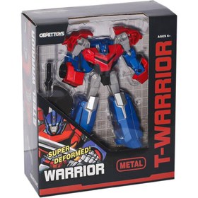 Resim Nessiworld LJ1652 Metal Gövdeli Dönüşebilen Robot -Gepettoys 