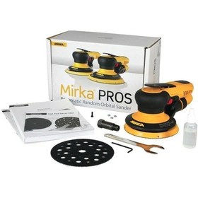 Resim Mirka Pros 650cv 150mm Orbit 5.0 Havalı Zımpara Makinesi 