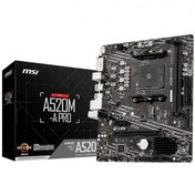 Resim MSI A520M-A PRO DDR4 4600/1866Mhz M.2 M.ATX AM4 MSI A520M-A PRO DDR4 4600/1866Mhz M.2 M.ATX AM4