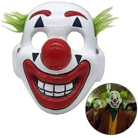 Resim Dc Filmi Joker Arthur Fleck Cosplay Maske Palyaço Maskeli Balo Cadılar Bayramı Korkunç Maske-xin Diğer 