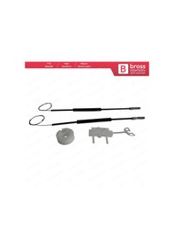 Resim Fiat Linea 323 110 2007-2018 51898679 İçin Elektrikli Arka Sol Ka 