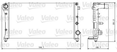 Resim RADYATÖR FIAT PANDA 1.1I.1.2I 04 