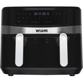 Resim Wiami Air Fryer 9 Litre Siyah Çift Sepetli Akıllı Fritöz 