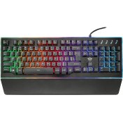 Resim Trust GXT 860 Thura Rainbow LED Yari Mekanik Gaming Klavye 21839 