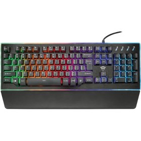 Resim Trust GXT 860 Thura Rainbow LED Yari Mekanik Gaming Klavye 21839 