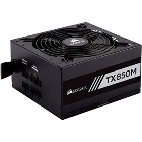 Resim TX850M 850 W 80+ Gold 120 MM Fanlı Yarı Modüler Güç Kaynağı Corsair