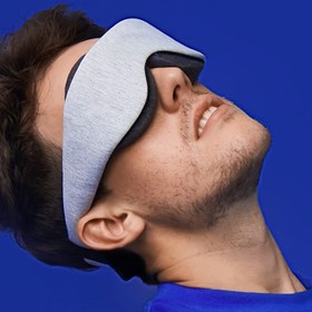 Resim 1 Adet Uyku Maskesi - %100 Işık Engelleme, Çıkarılabilir Göz Kapaklı Ayarlanabilir Yatma Maskesi, Kadın ve Erkekler İçin Ultra Rahat, Kirpiklere Sıfır Baskı, Seyahat/Vardiya İşi İçin Mükemmel 