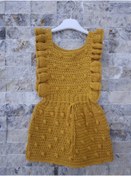 Resim MUNEWER DESIGN Hardal Bebe Elbisesi 