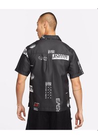 Resim Nike Kd Full-length Button Erkek Gömlek Siyah 