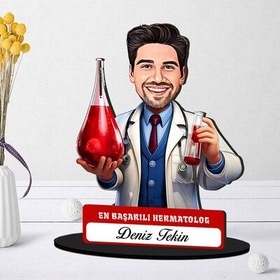 Resim En Başarılı Erkek Hermatolog Karikatürlü Biblo 
